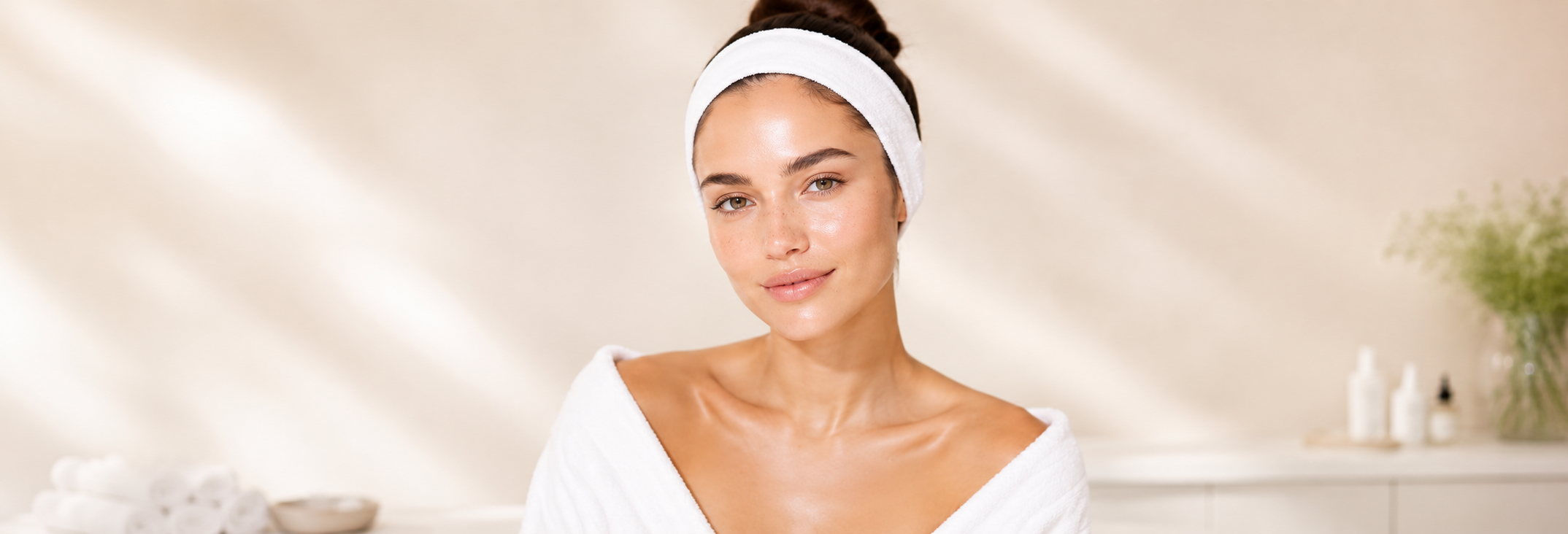 SkinCare Victoria Beauty radiant skin preparation campaign.